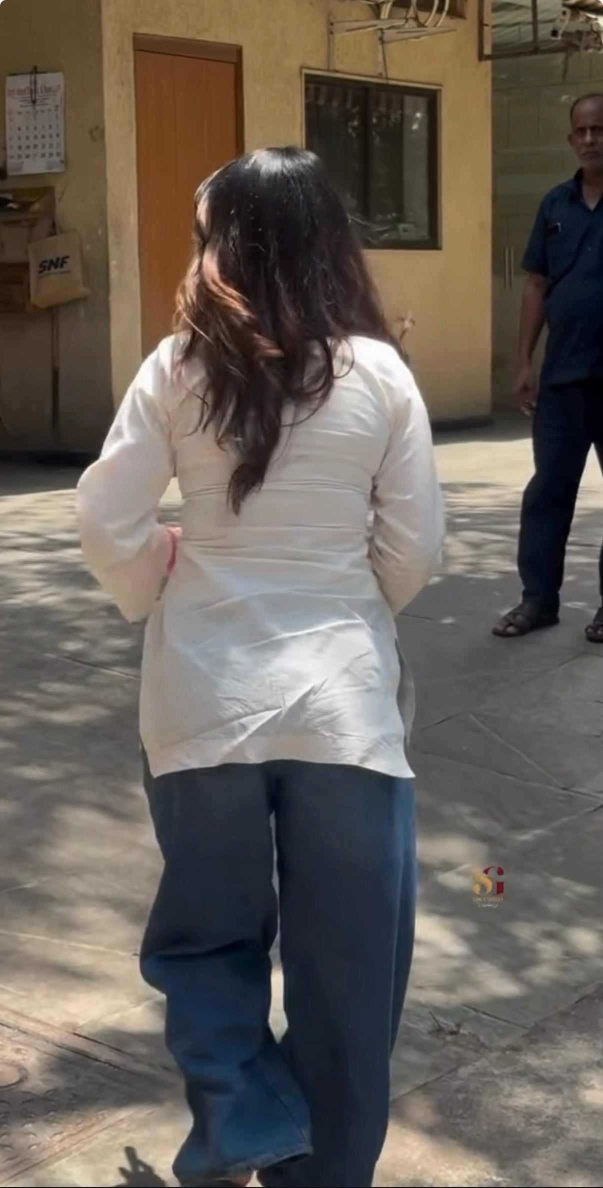 Shehnaz white kurti