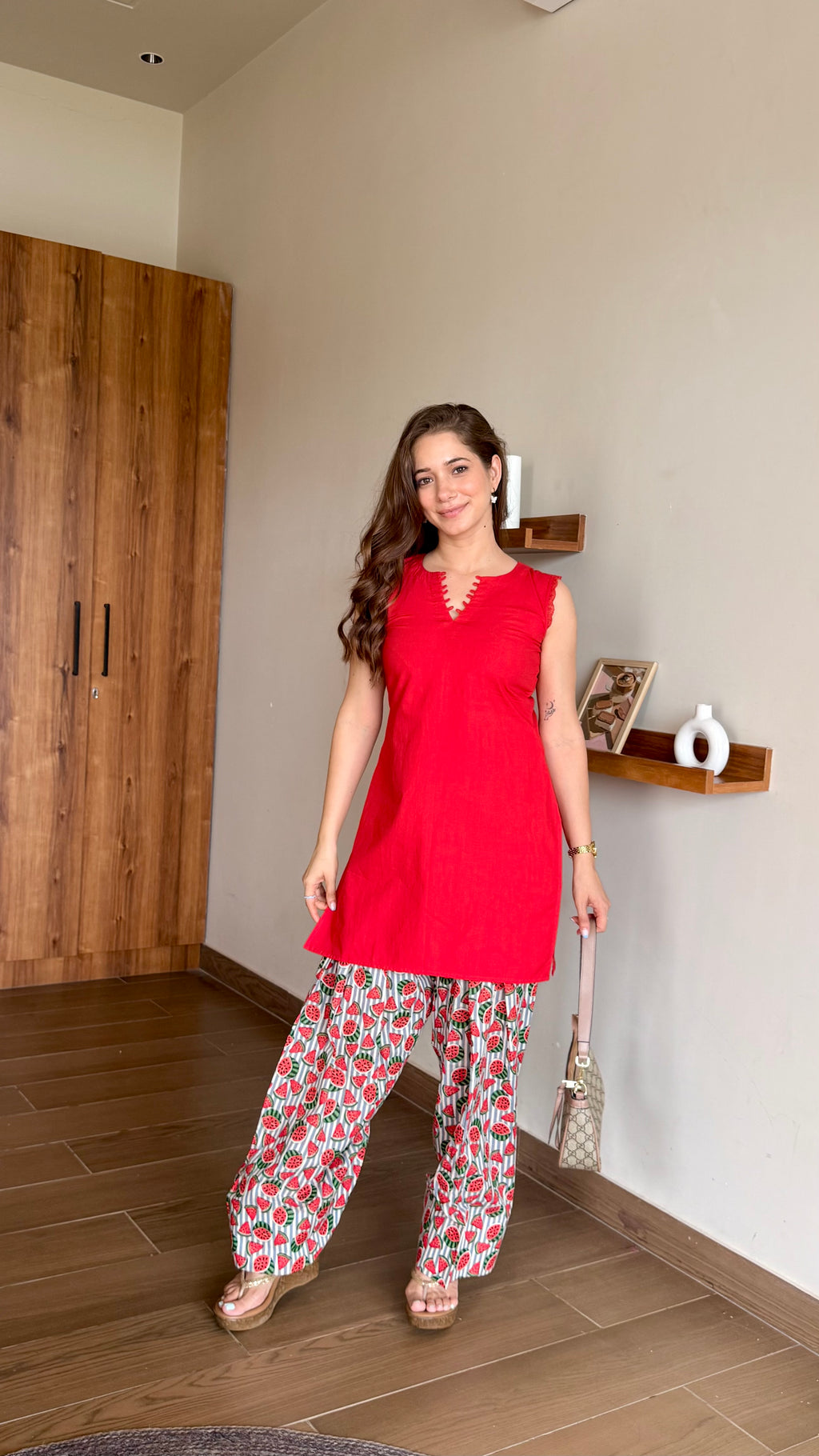 Watermelon Slice Farshi Set