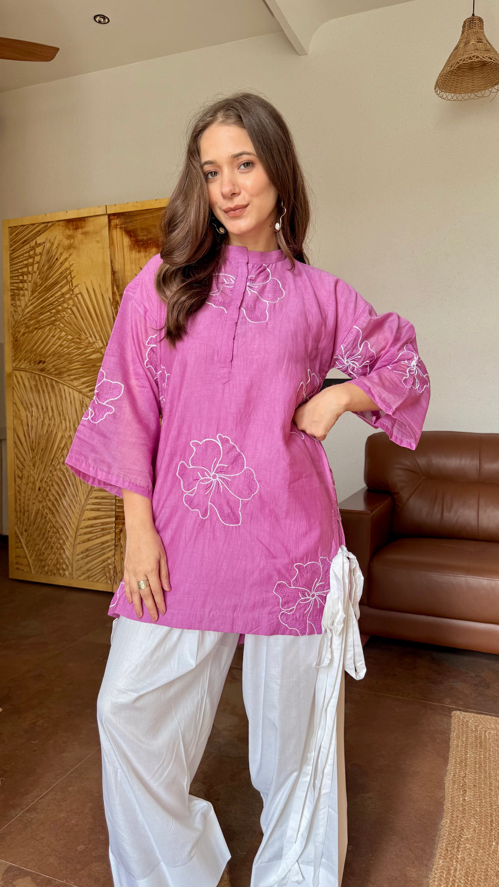 Lavender Dia Farshi Set