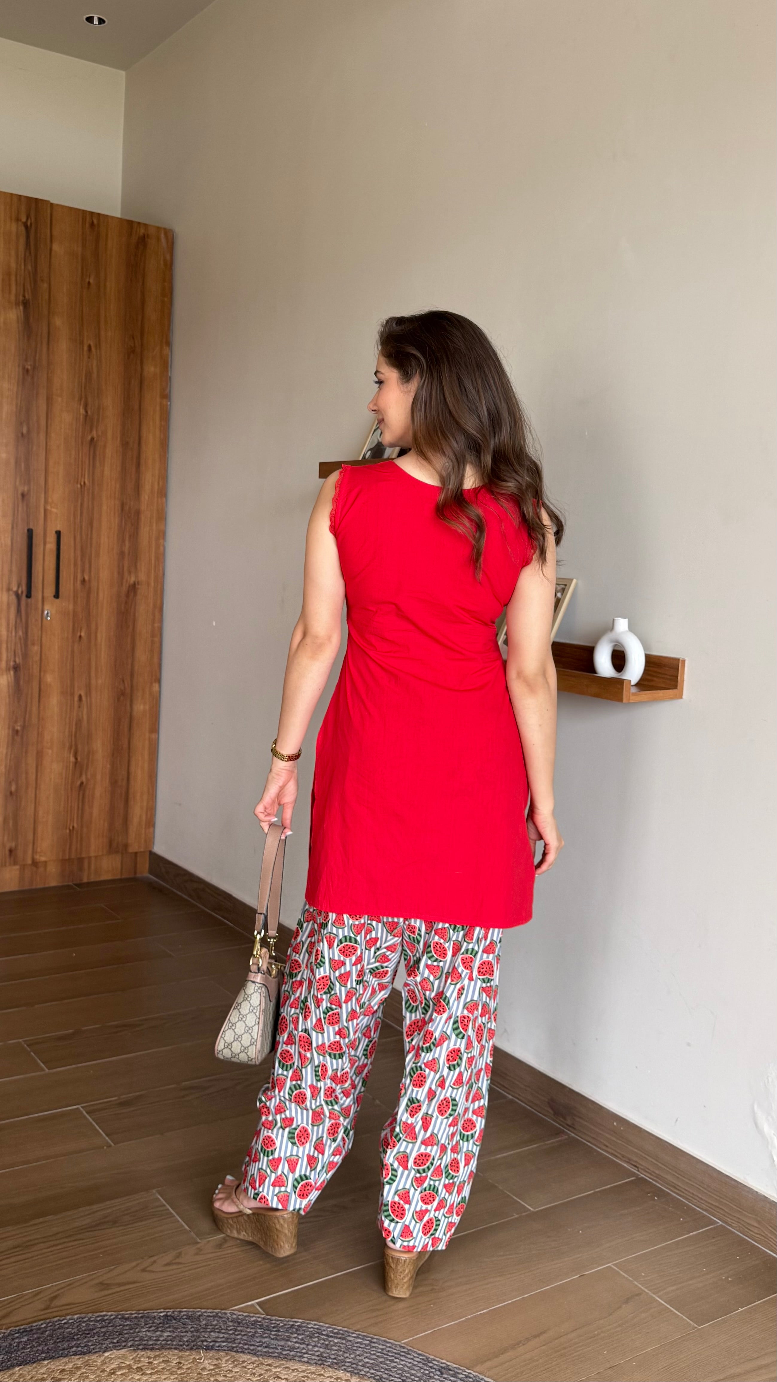 Watermelon Slice Farshi Set
