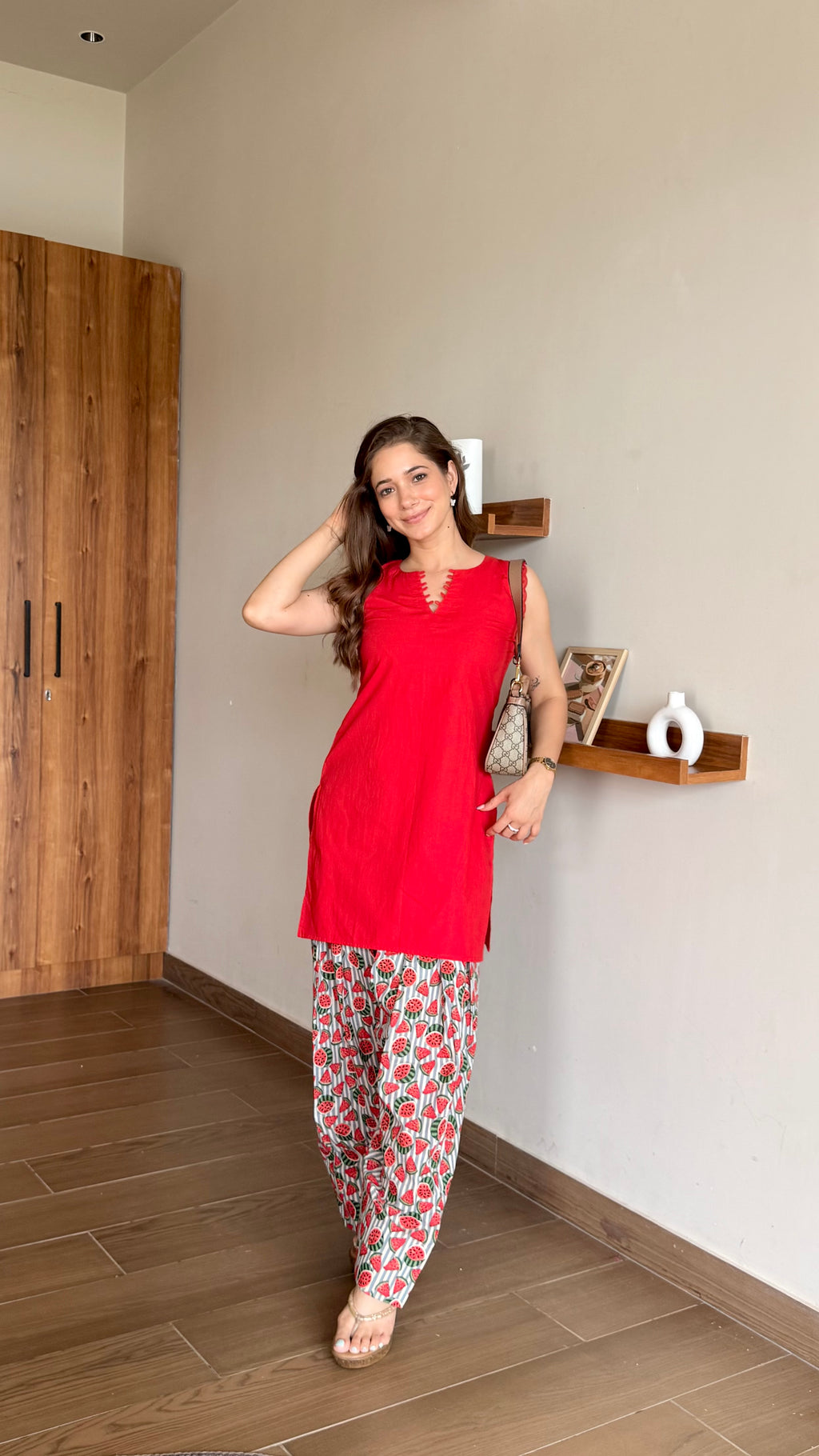 Watermelon Slice Farshi Set