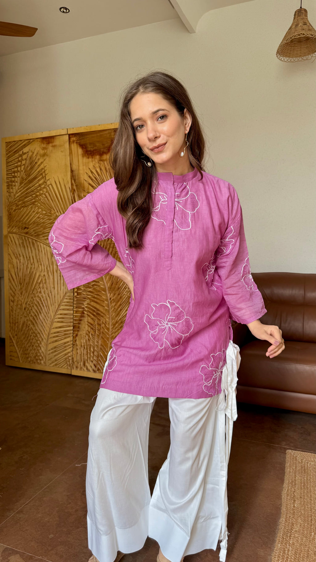 Lavender Dia Farshi Set