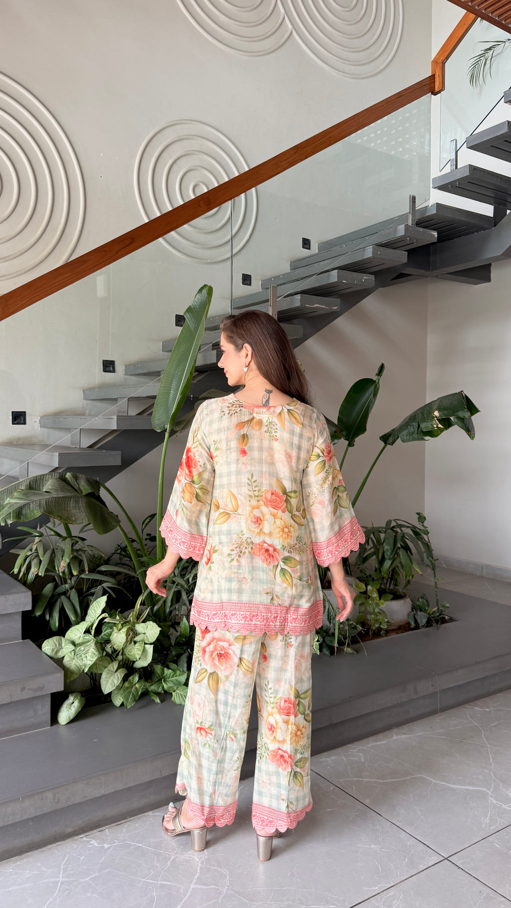Floral printed co-ord set