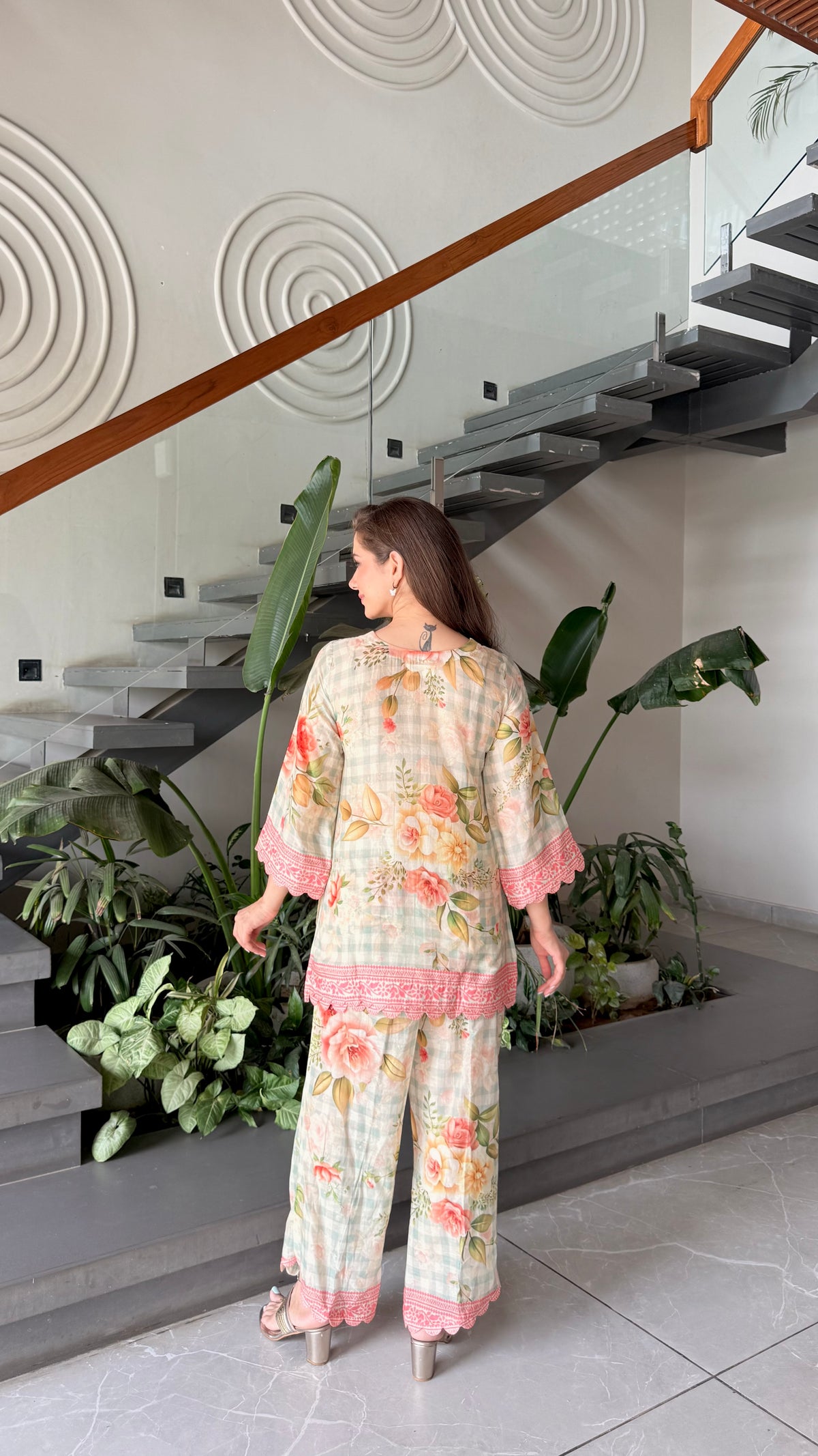 Floral printed co-ord set