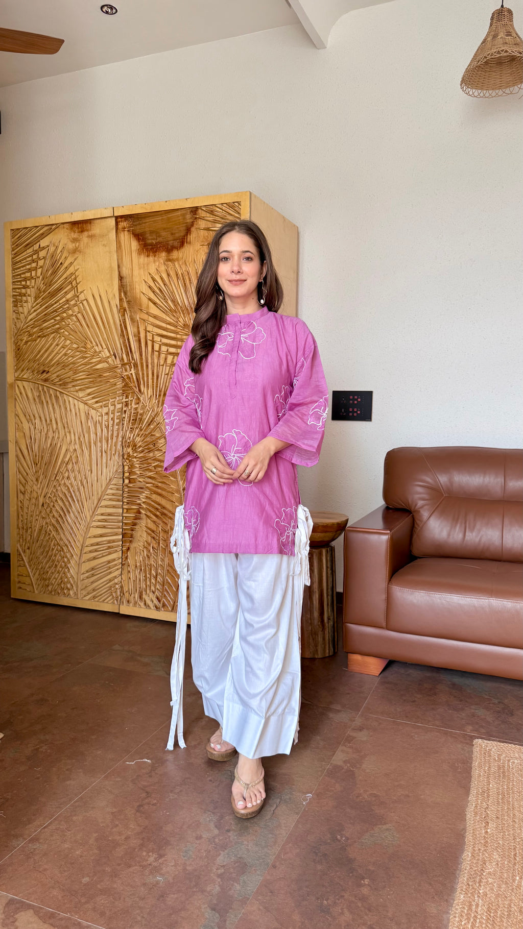 Lavender Dia Farshi Set