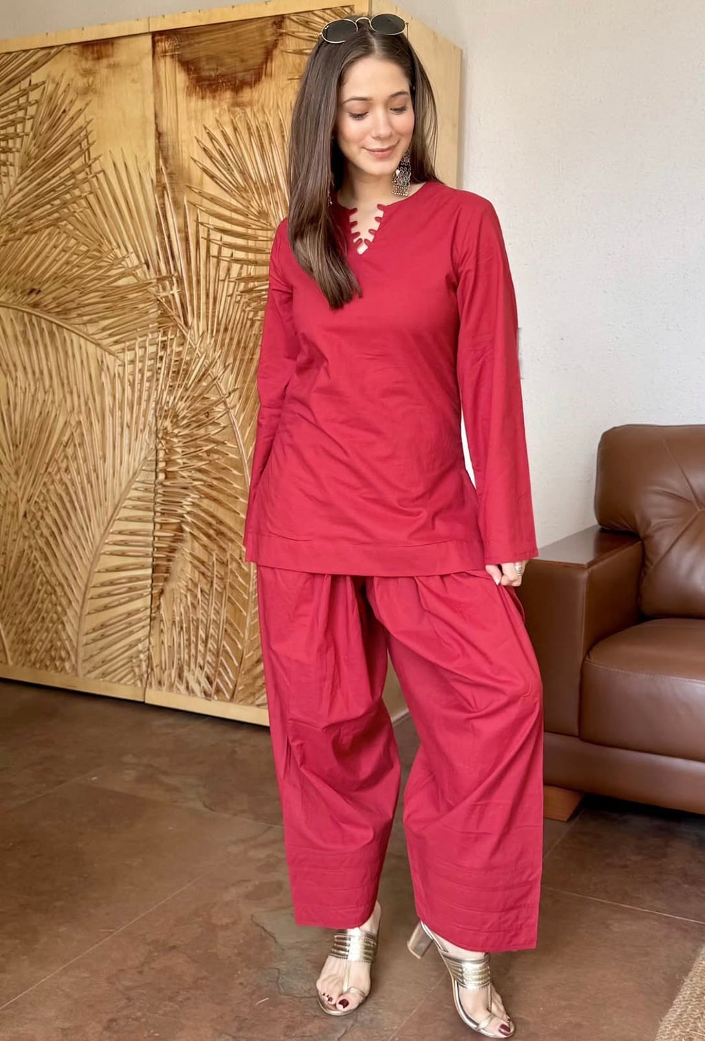 Red Farshi Set