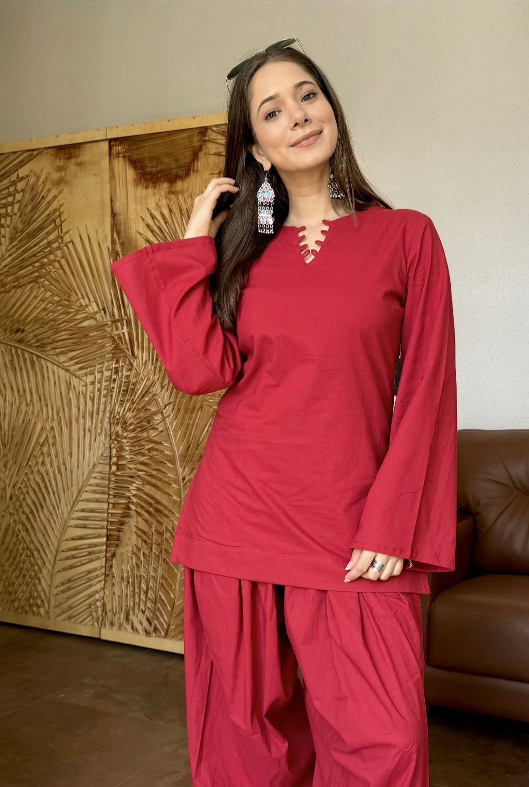 Red Farshi Set