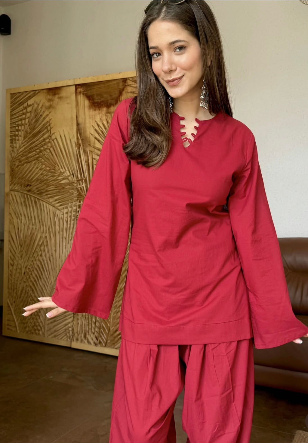 Red Farshi Set